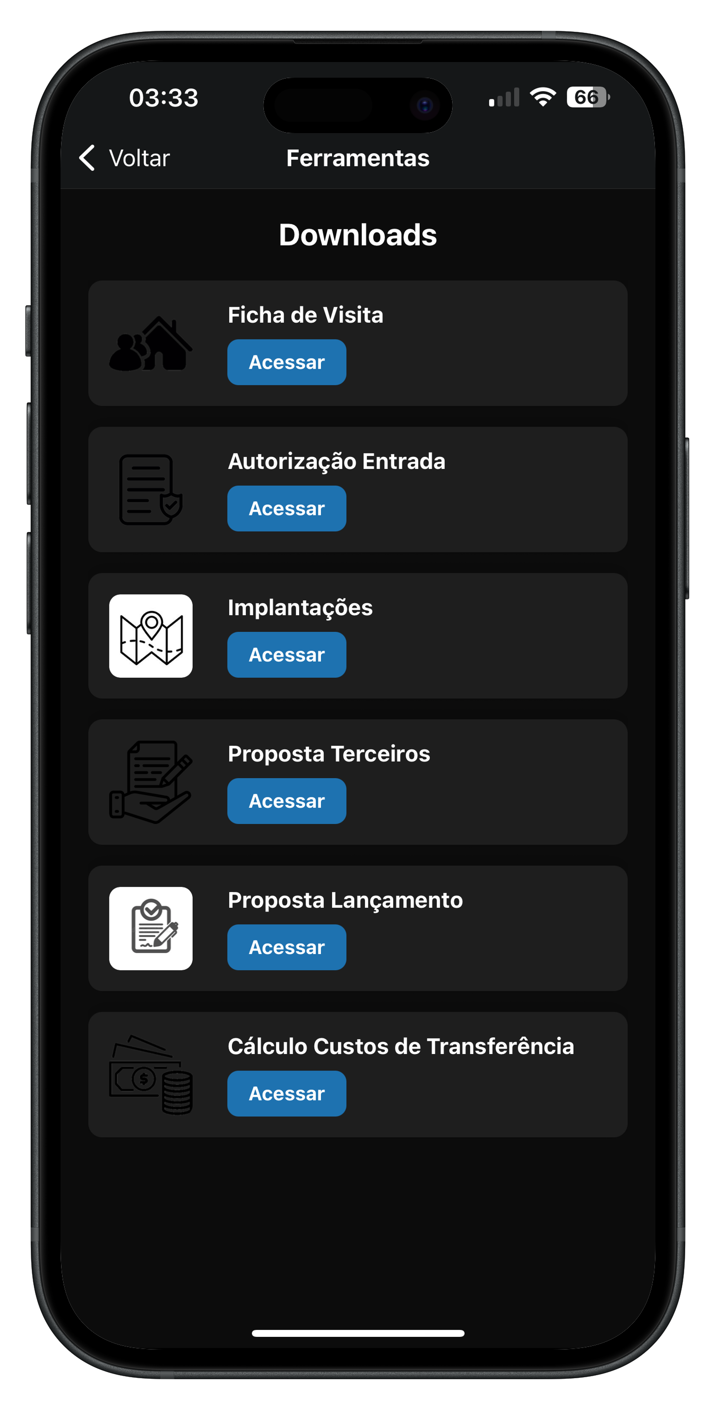 Comunique-se com clientes