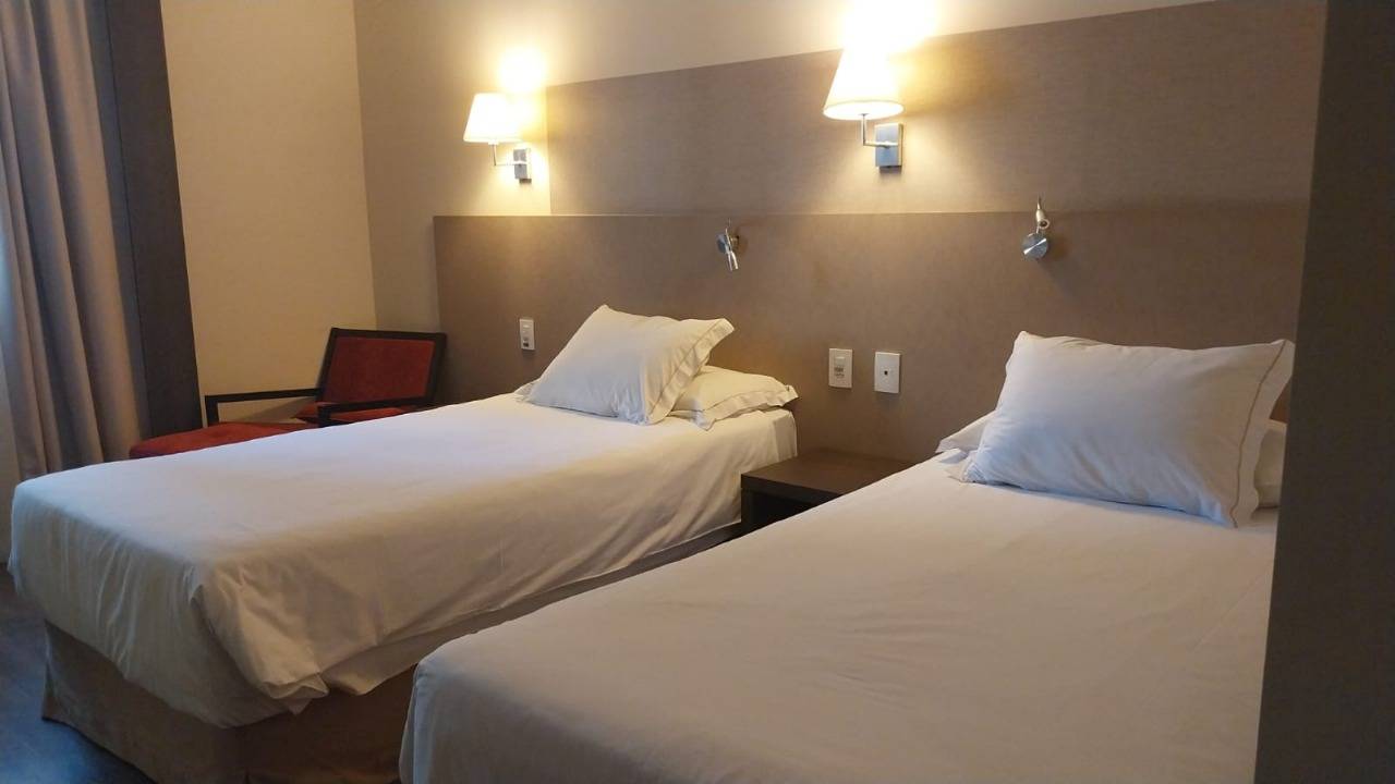 Flat mobiliado de 18,46m² no conceituado Transamerica Ribeirão Preto