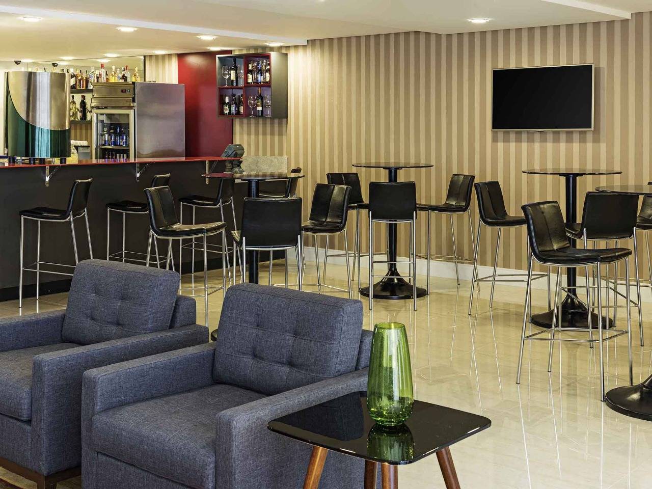 Flat mobiliado de 18,46m² no conceituado Transamerica Ribeirão Preto