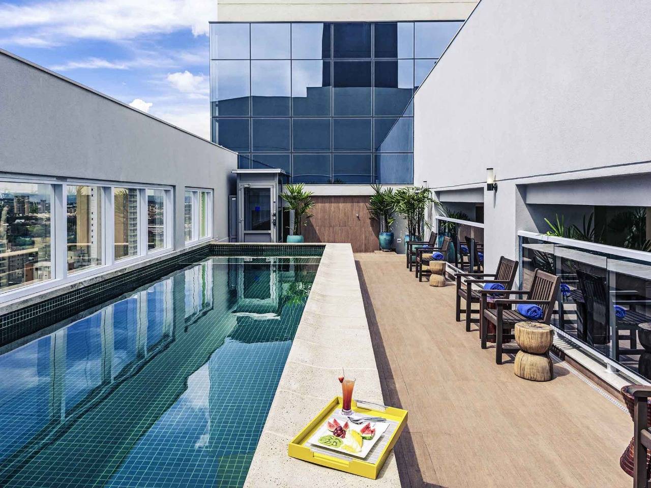 Flat mobiliado de 18,46m² no conceituado Transamerica Ribeirão Preto